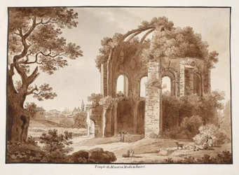 Der Tempel der Minerva Medica, 1833